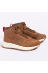 Sorel Mens Beige Outting Mid Waterproof Sneaker Boot