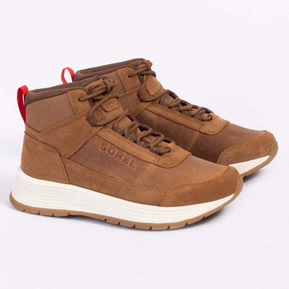 Sorel Mens Beige Outting Mid Waterproof Sneaker Boot main image