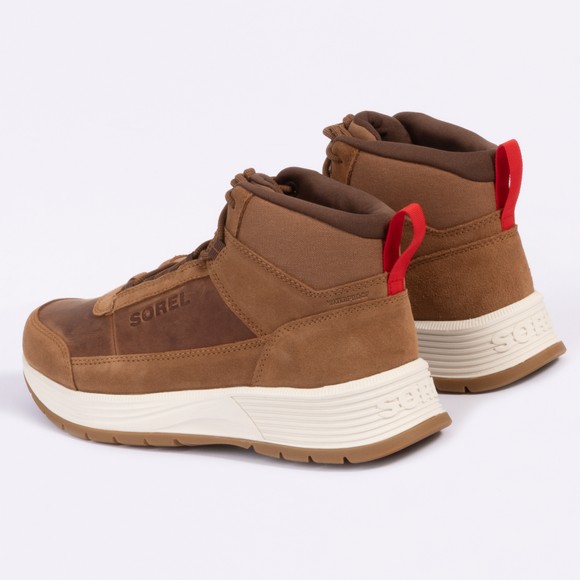 Sorel Mens Beige Outting Mid Waterproof Sneaker Boot main image