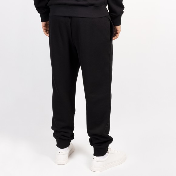 Emporio Armani Mens Black Loungewear Patch Detail Jogger #4