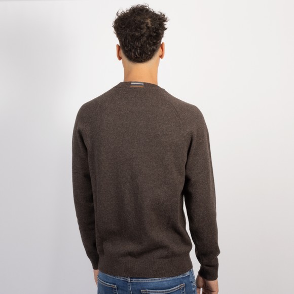 PS Paul Smith Mens Brown Crew Neck Knitted Jumper #3