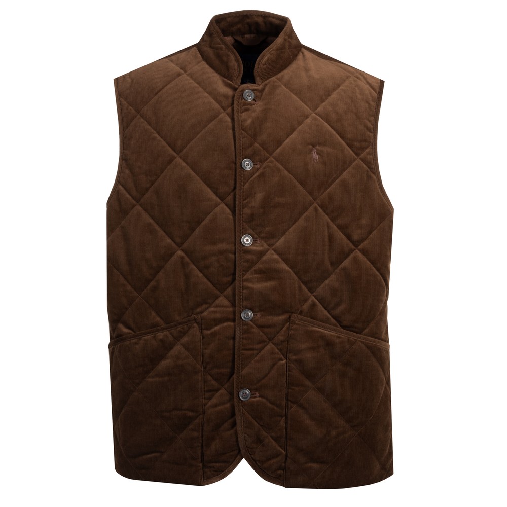 Quilted Corduroy Gilet