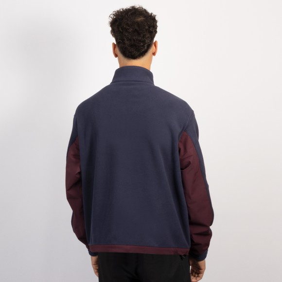 J.Lindeberg Mens Blue Qinn Hybrid Fleece Sweatshirt #4