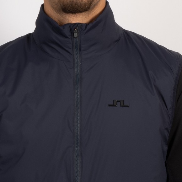 J.Lindeberg Mens Blue Clinton Padded Gilet #3