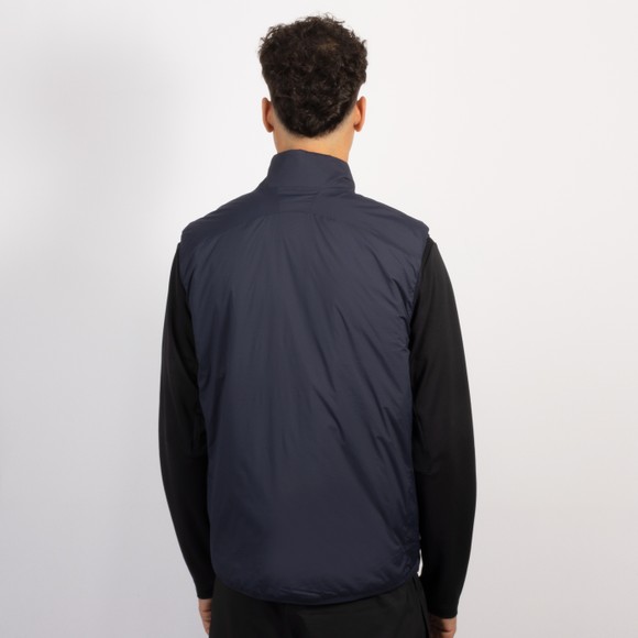 J.Lindeberg Mens Blue Clinton Padded Gilet #4