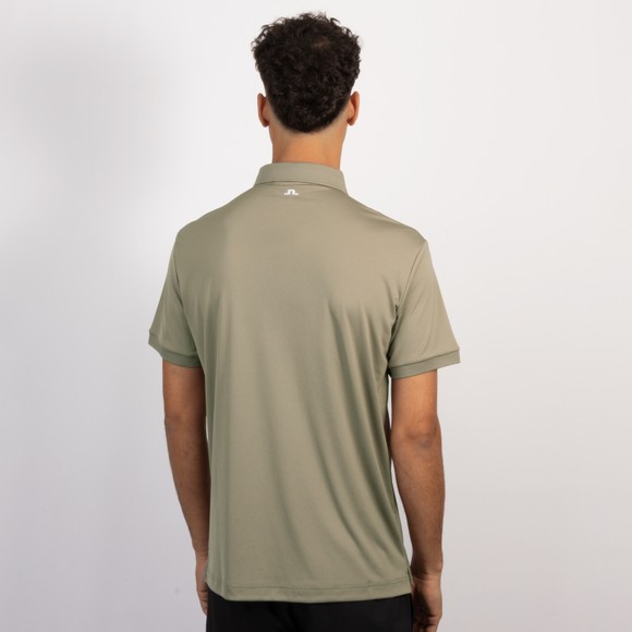 J.Lindeberg Mens Grey Tour Tech Regular Fit Golf Polo #4