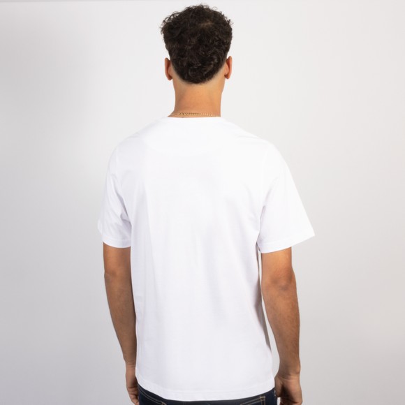 Pretty Green Mens White Pulsar Logo T Shirt main image