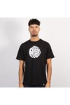 Pretty Green Mens Black Pulsar Logo T Shirt