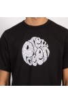 Pretty Green Mens Black Pulsar Logo T Shirt