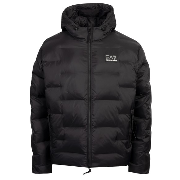 EA7 Emporio Armani Mens Black Mountain Polar Jacket