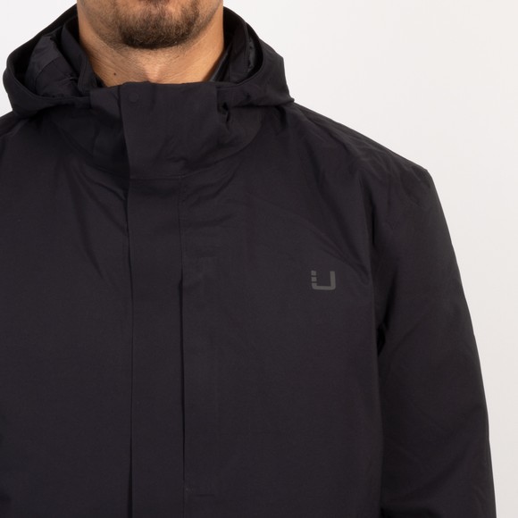 UBR Mens Black Storm Coat #3