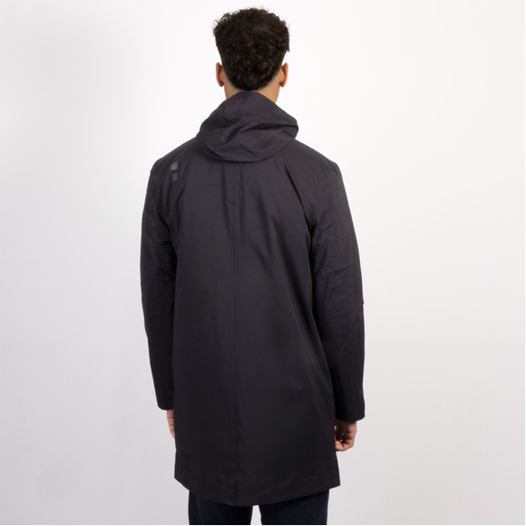 UBR Mens Black Storm Coat #4