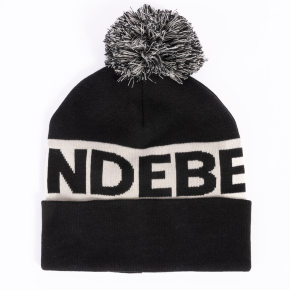 J.Lindeberg Mens Black Tilo Beanie #1