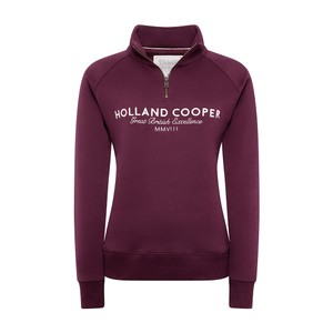 Sporting Goods Zip Henley Sweatshirt