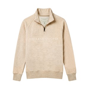 Sporting Goods Zip Henley Sweatshirt