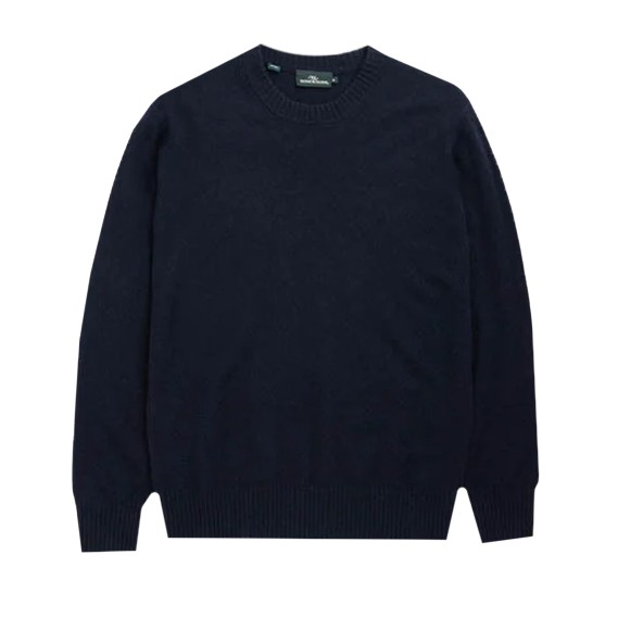 Rodd & Gunn Mens Blue Stewart Island Knit Jumper