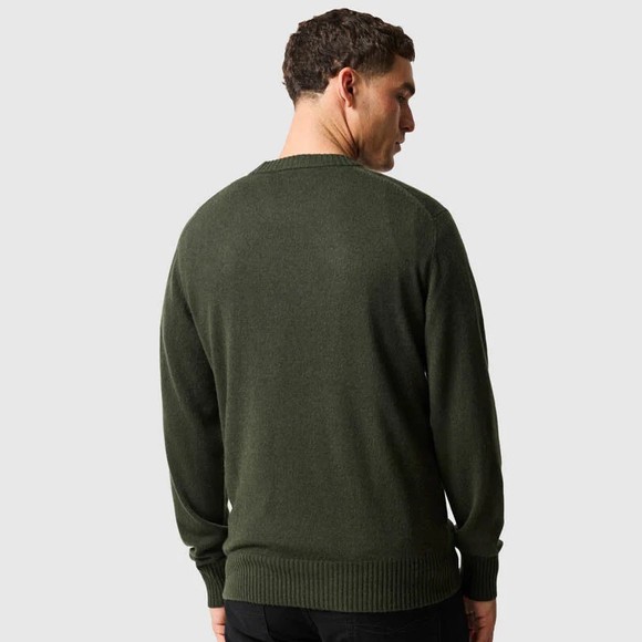 Rodd & Gunn Mens Green Stewart Island Knit Jumper main image