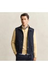 Gant Mens Blue Quilted Gilet