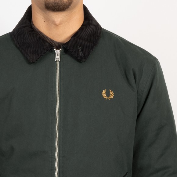 Fred Perry Mens Green Cabin Jacket #3