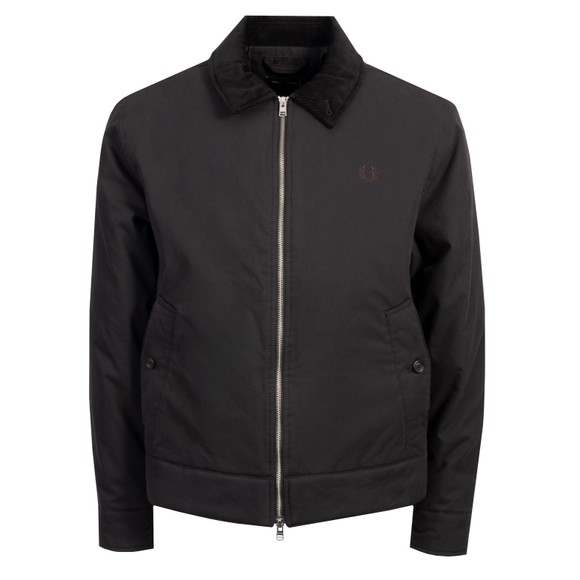 Fred Perry Mens Black Caban Jacket #1