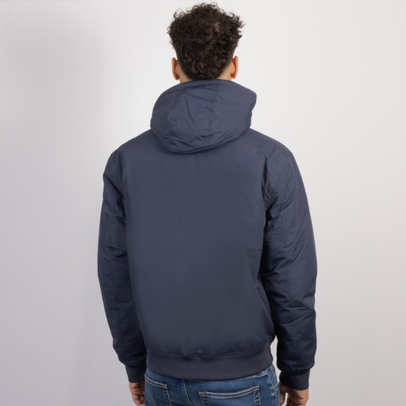 Fred Perry Mens Blue Hooded Brentham Jacket #4