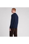 Remus Mens Blue Knitted Cardigan