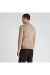 Remus Mens Yellow Roll Neck Jumper