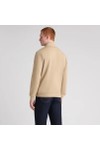Remus Mens Off-White 1/4 Zip Sweatshirt
