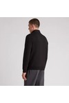 Remus Mens Black 1/4 Zip Sweatshirt