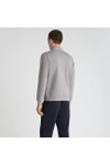 Remus Mens Grey 1/4 Zip Sweatshirt