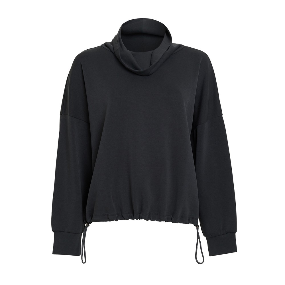 Wren Turtle Neck Toggle Waist Sweatshirt