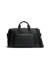Tommy Hilfiger Mens Black Modern Monogram Duffle Bag