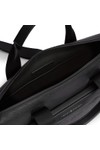Tommy Hilfiger Mens Black Modern Monogram Computer Bag