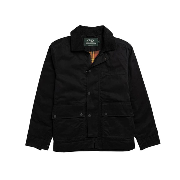 Rodd & Gunn Mens Black Mount Eden Jacket
