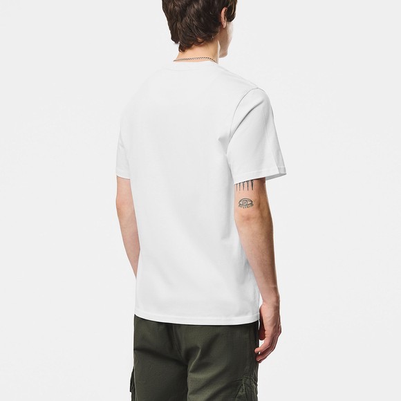Weekend Offender Mens White Taberna Graphic T Shirt main image