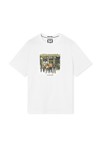 Weekend Offender Mens White Taberna Graphic T Shirt