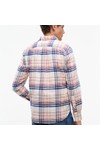 Tommy Hilfiger Mens Off-White Hero Flannel Tartan Check Shirt