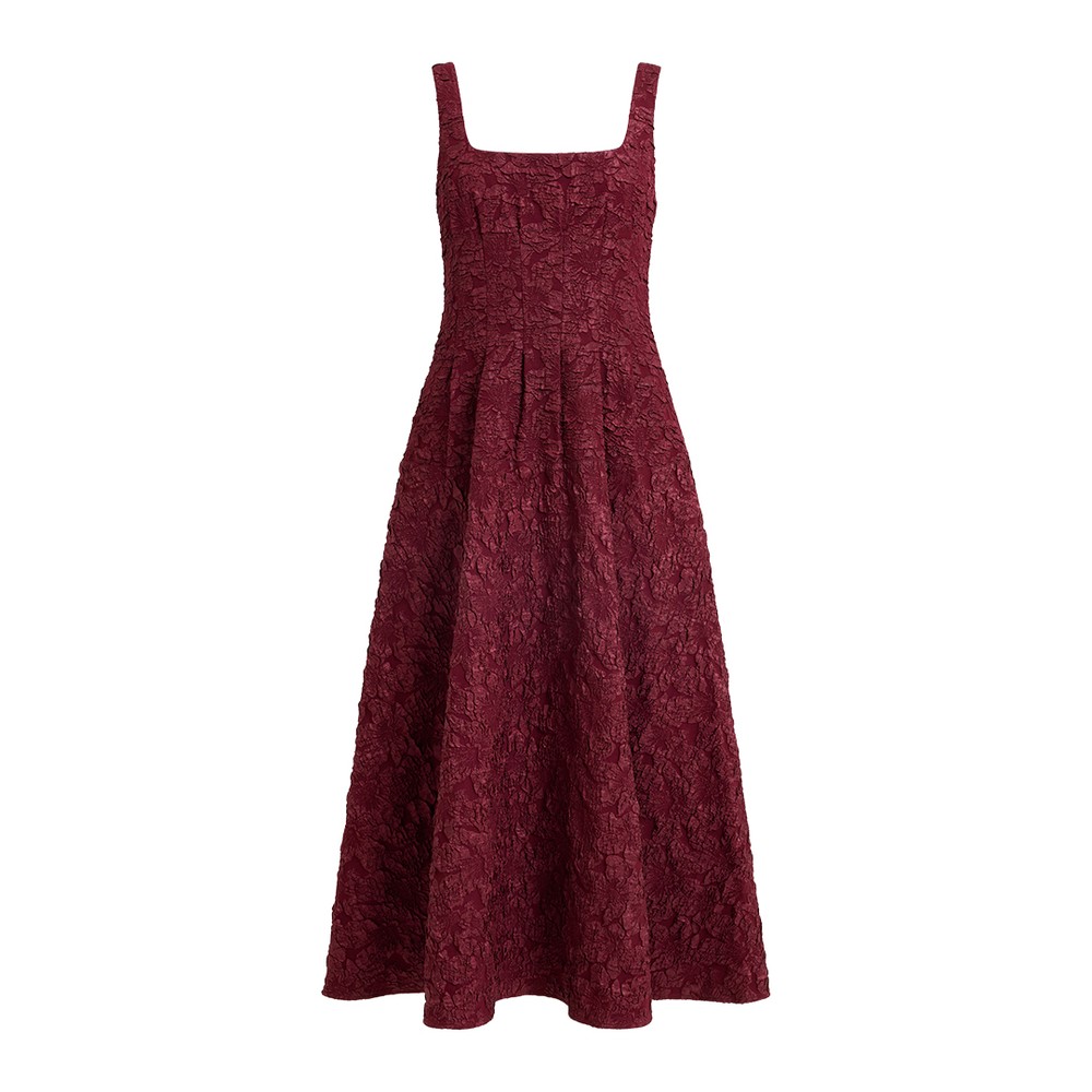 Milenda Jacquard Midi Dress