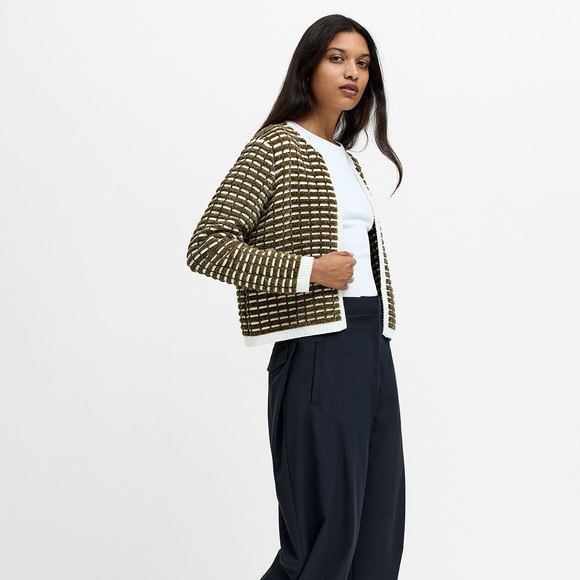 French Connection Womens Green Dion Noar Cardigan #3