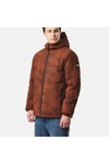 Weekend Offender Mens Grey Technician Erosion Face Mask Jacket