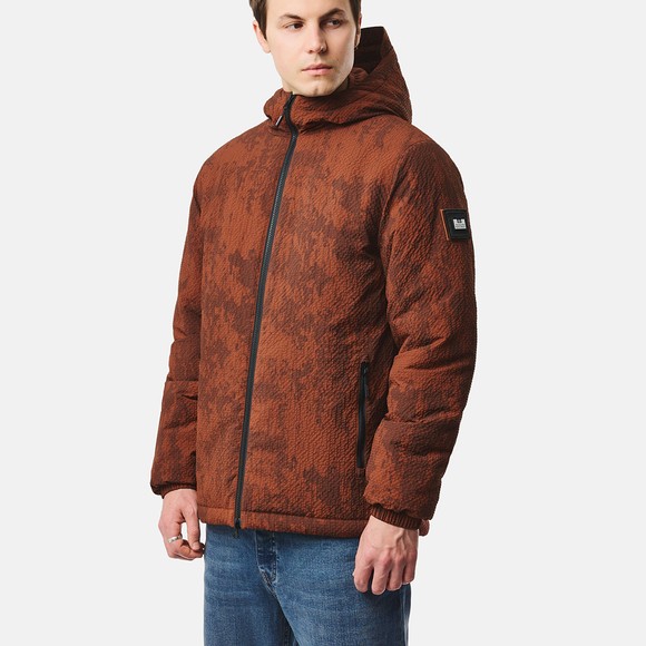 Weekend Offender Mens Grey Technician Erosion Face Mask Jacket main image