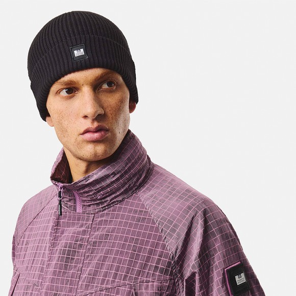 Weekend Offender Mens Black Kettama Rib Beanie main image