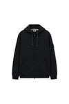 Weekend Offender Mens Black Winton Zip Through Hoody