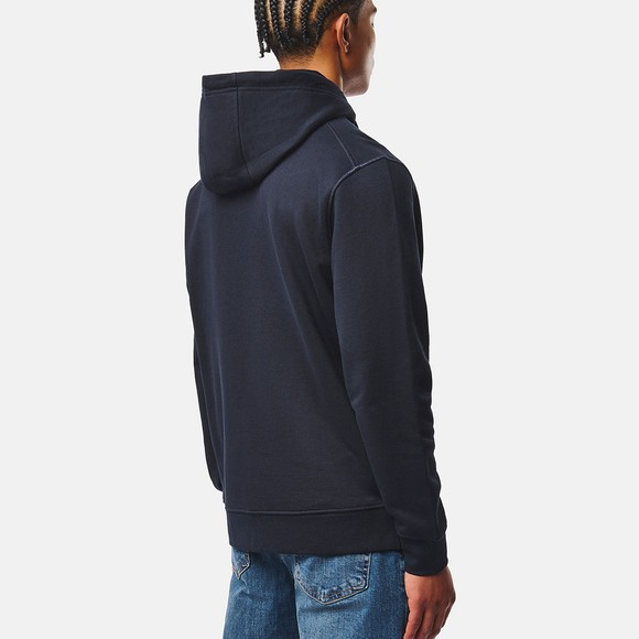Weekend Offender Mens Blue Winton Zip Through Hoody main image