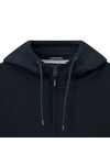 Weekend Offender Mens Blue Winton Zip Through Hoody