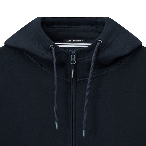 Weekend Offender Mens Blue Winton Zip Through Hoody main image