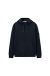 Weekend Offender Mens Blue Winton Zip Through Hoody