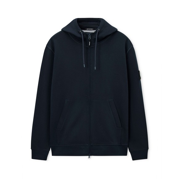 Weekend Offender Mens Blue Winton Zip Through Hoody