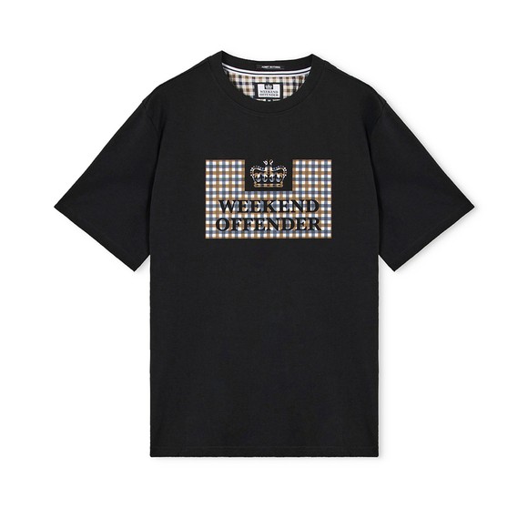 Weekend Offender Mens Black Shevchenko T Shirt