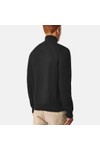 Weekend Offender Mens Black Snetterton Rib Funnel Neck Jumper